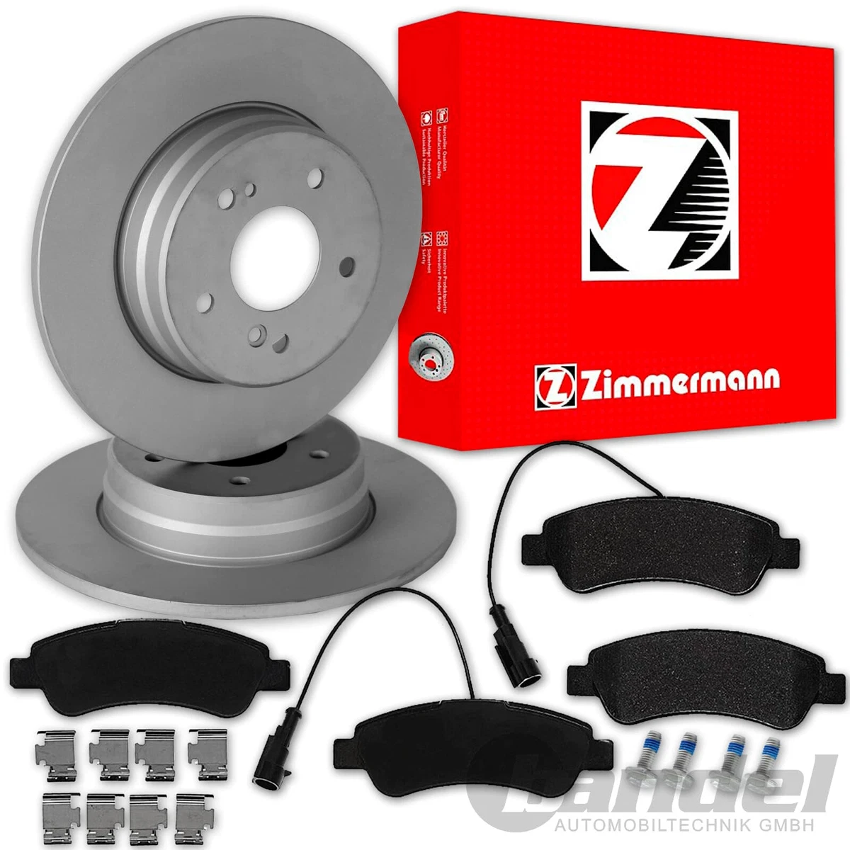 Гальмівні диски та колодки Zimmermann для MAZDA 323 F V (BA) 1.8 16V: Надійність та безпека