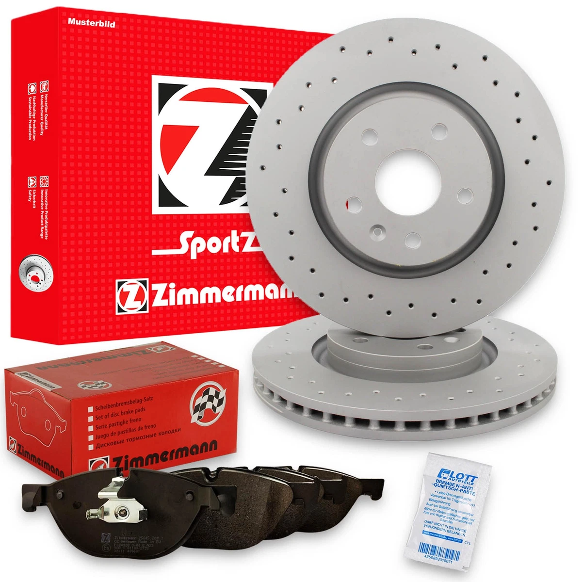 Гальмівні колодки Zimmermann для Lexus LS (_F3_): Надійність та безпека