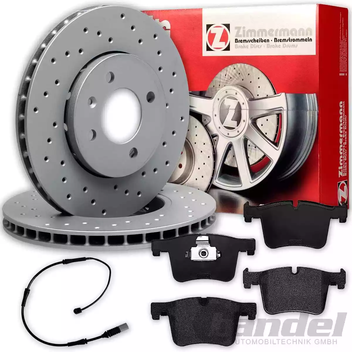 Гальмівні колодки Zimmermann для Lexus LS (_F3_): Надійність та безпека